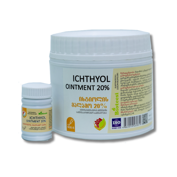 Ichthyol ointment 10% or 20%